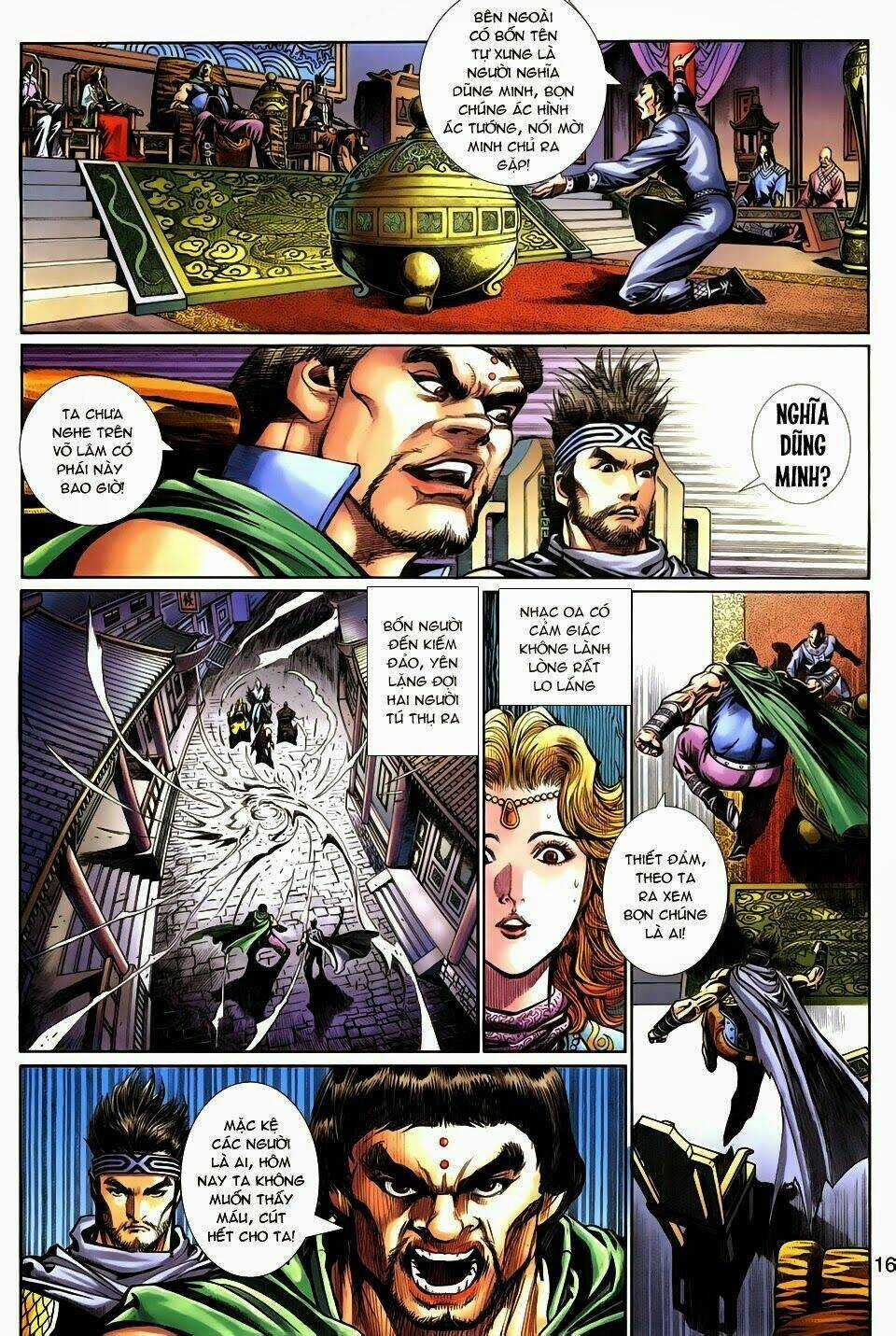 Thần Binh Tiền Truyện 3 - Loạn Thế Anh Hùng Thiên Chapter 1 trang 14