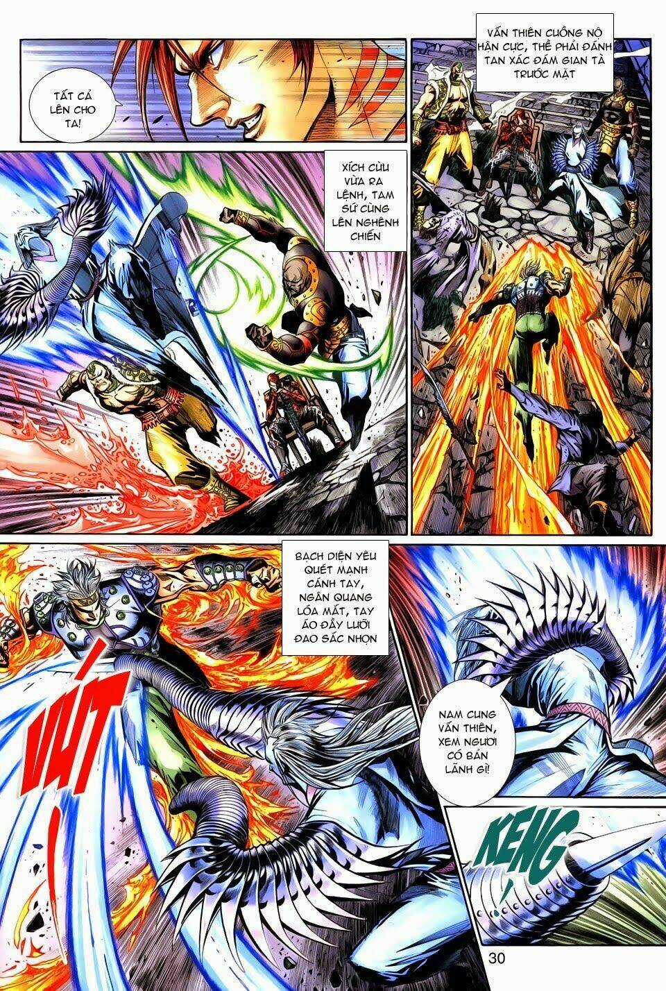 Thần Binh Tiền Truyện 3 - Loạn Thế Anh Hùng Thiên Chapter 1 trang 28