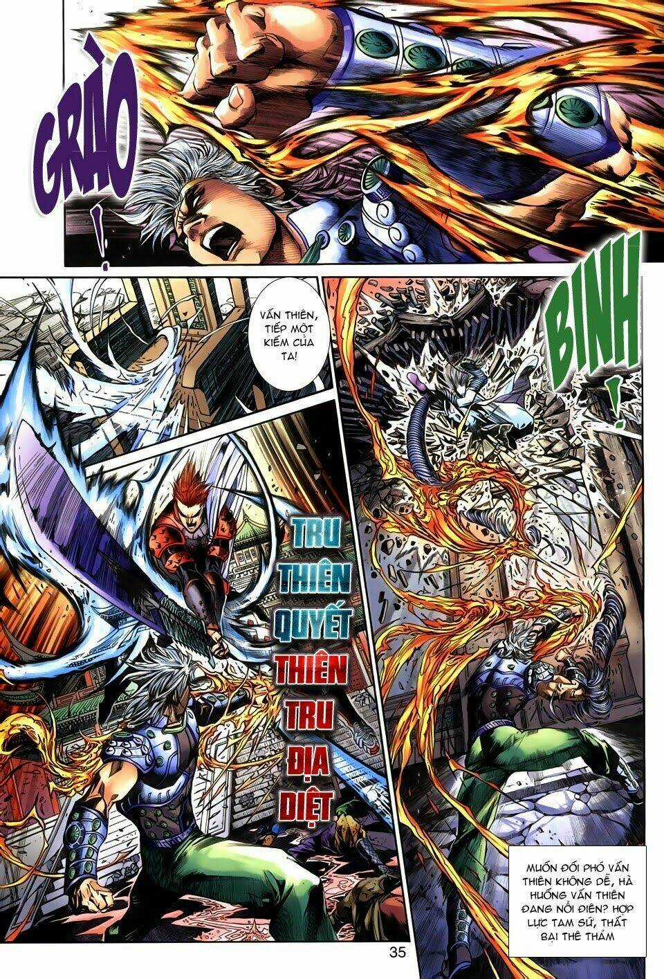 Thần Binh Tiền Truyện 3 - Loạn Thế Anh Hùng Thiên Chapter 1 trang 33