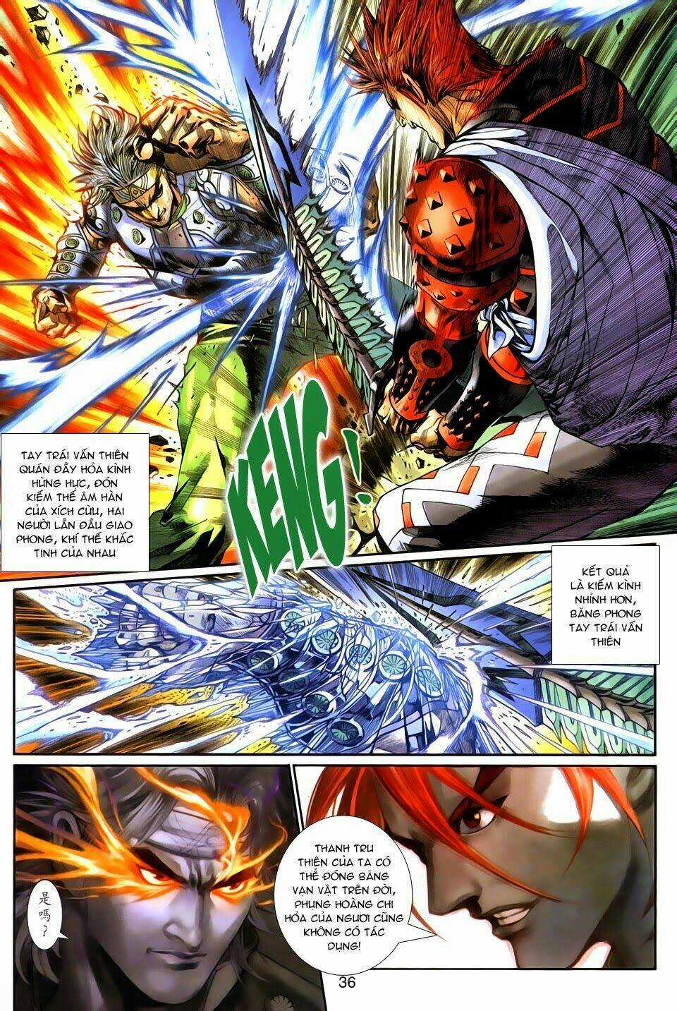 Thần Binh Tiền Truyện 3 - Loạn Thế Anh Hùng Thiên Chapter 1 trang 34