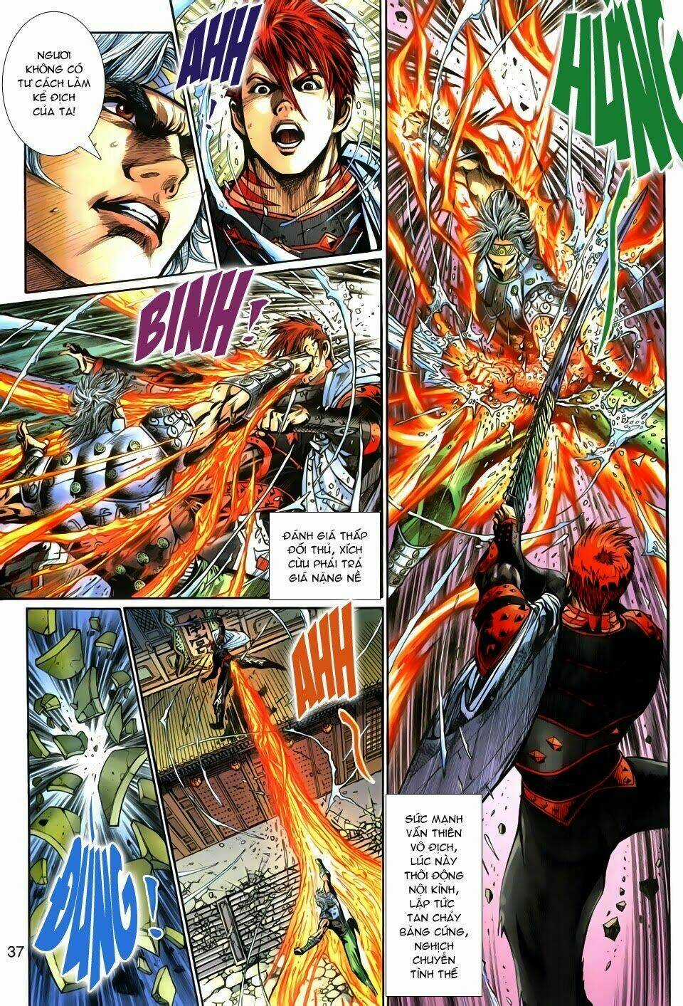 Thần Binh Tiền Truyện 3 - Loạn Thế Anh Hùng Thiên Chapter 1 trang 35