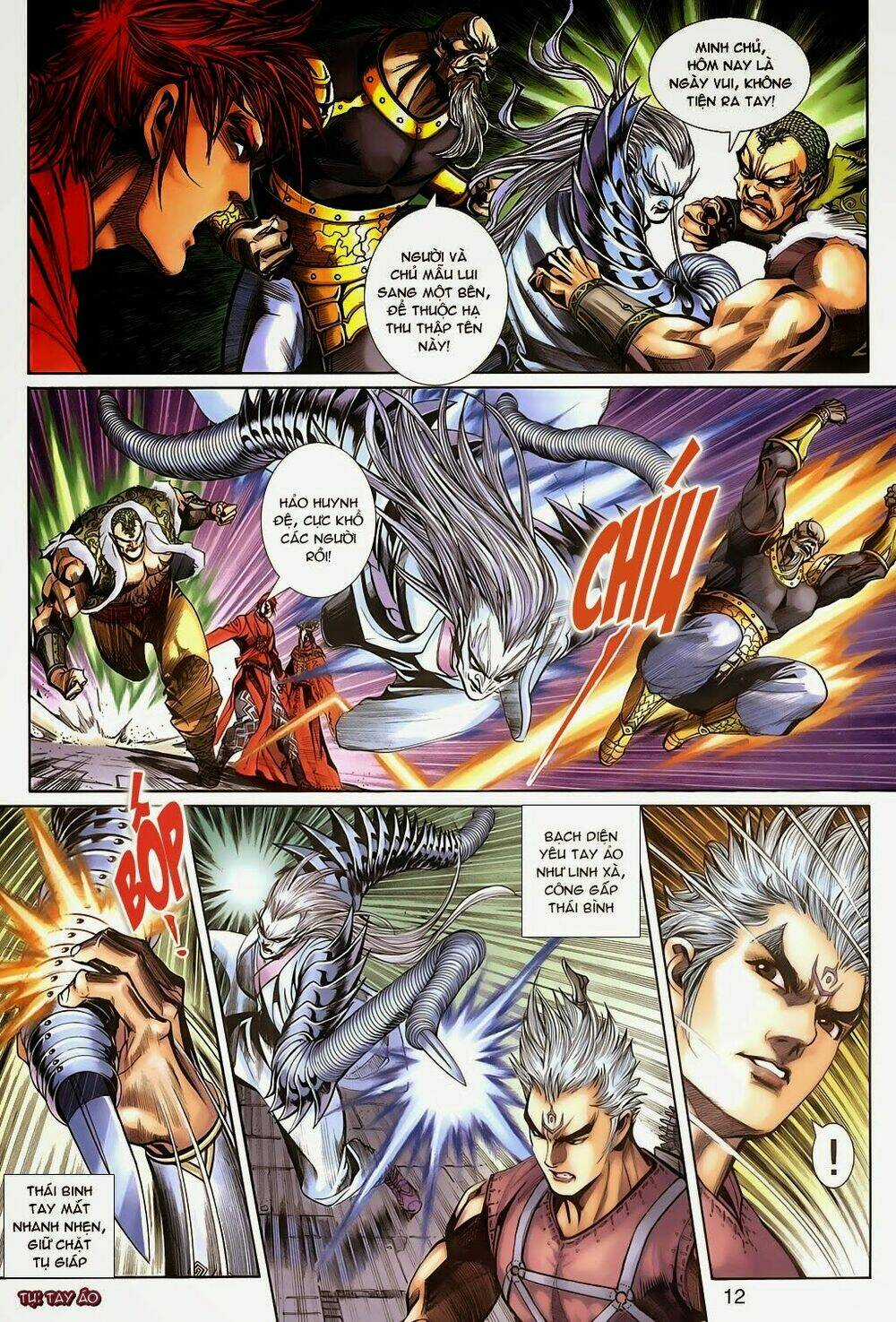 Thần Binh Tiền Truyện 3 - Loạn Thế Anh Hùng Thiên Chapter 10 trang 10