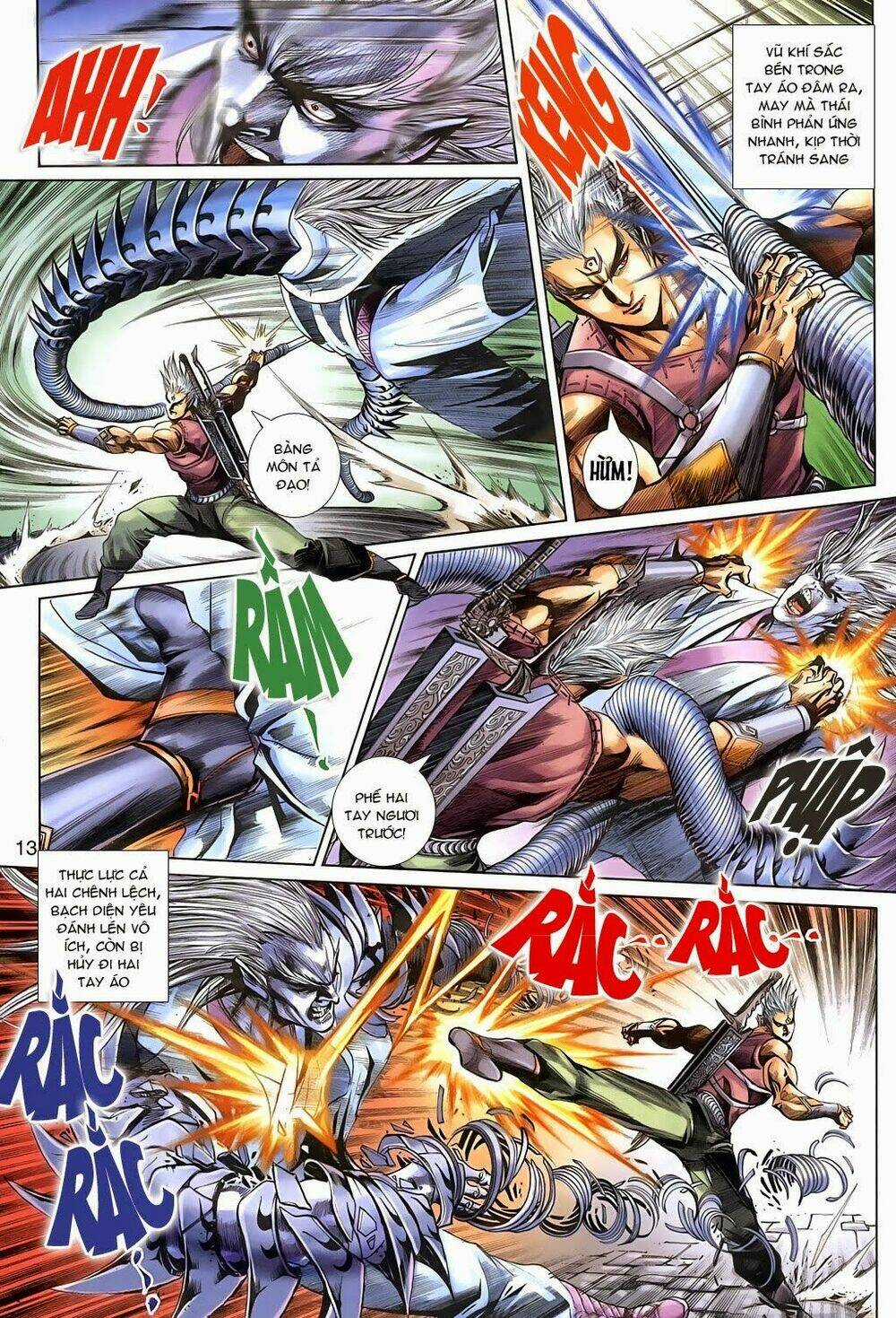 Thần Binh Tiền Truyện 3 - Loạn Thế Anh Hùng Thiên Chapter 10 trang 11