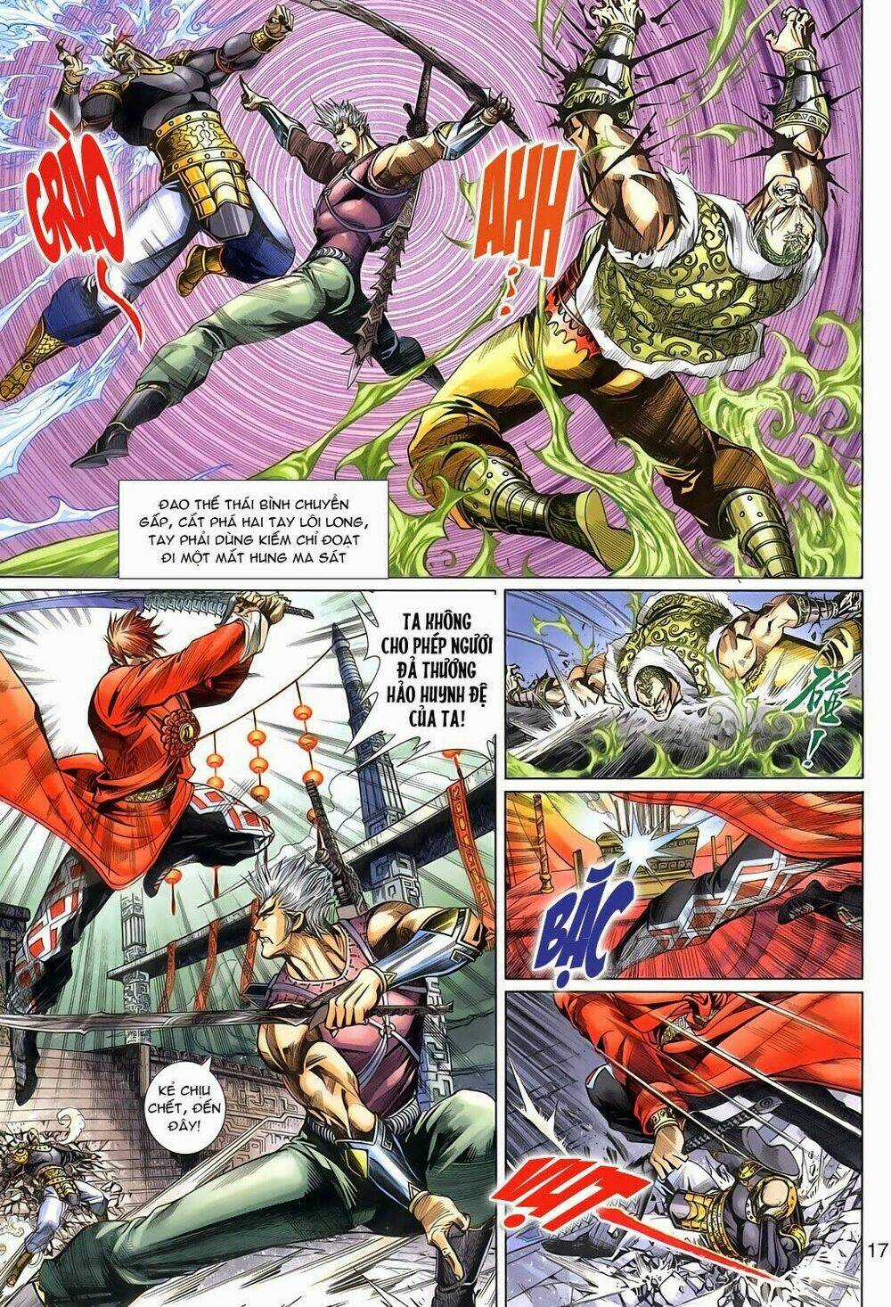 Thần Binh Tiền Truyện 3 - Loạn Thế Anh Hùng Thiên Chapter 10 trang 15