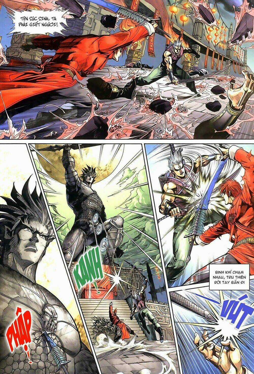 Thần Binh Tiền Truyện 3 - Loạn Thế Anh Hùng Thiên Chapter 10 trang 20