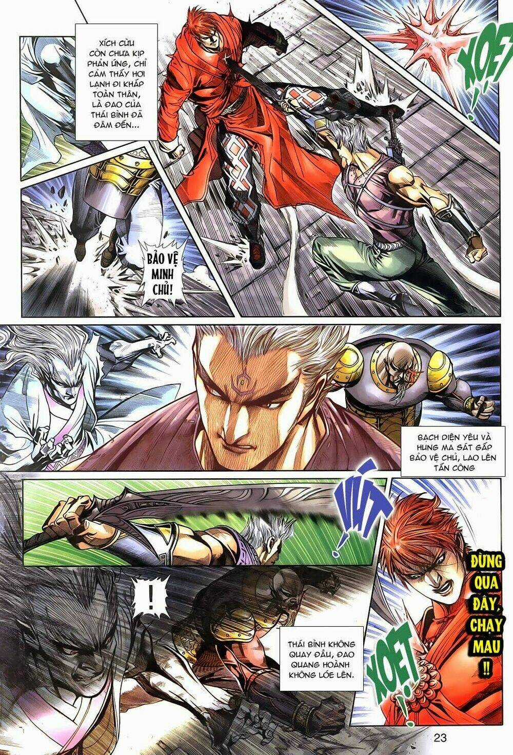 Thần Binh Tiền Truyện 3 - Loạn Thế Anh Hùng Thiên Chapter 10 trang 21