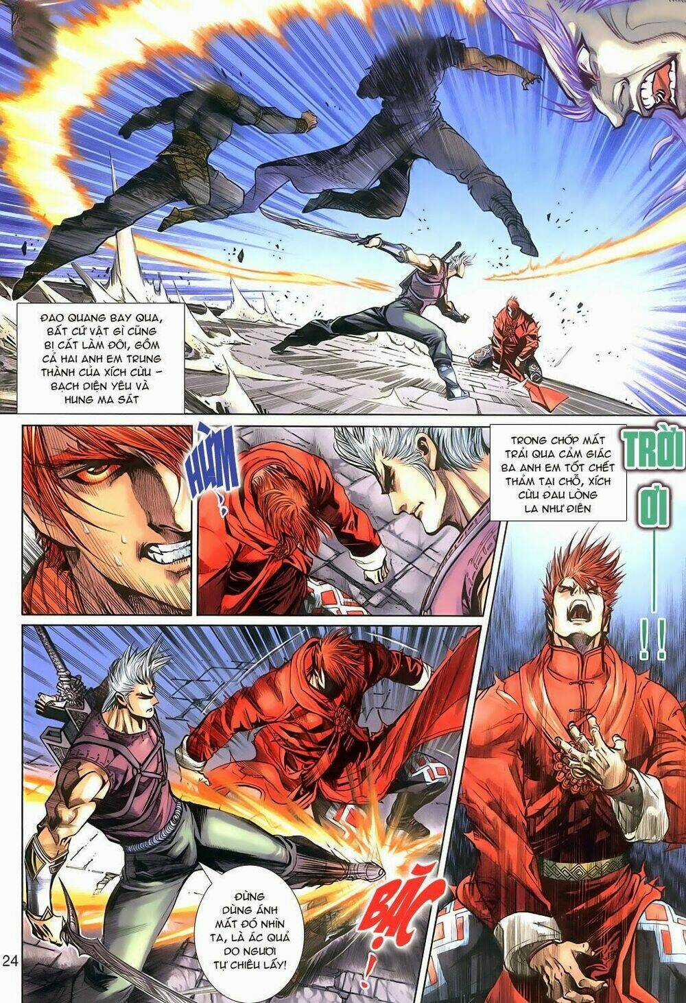 Thần Binh Tiền Truyện 3 - Loạn Thế Anh Hùng Thiên Chapter 10 trang 22