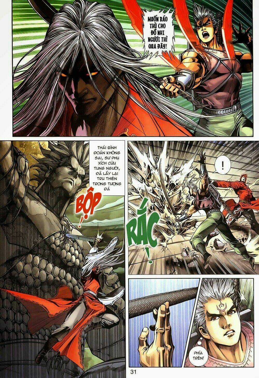 Thần Binh Tiền Truyện 3 - Loạn Thế Anh Hùng Thiên Chapter 10 trang 29