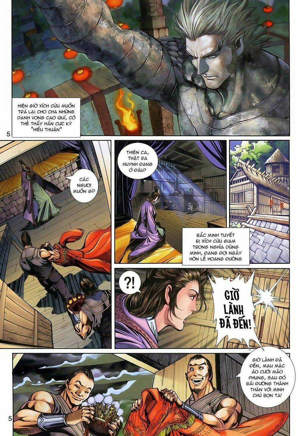 Thần Binh Tiền Truyện 3 - Loạn Thế Anh Hùng Thiên Chapter 10 trang 3