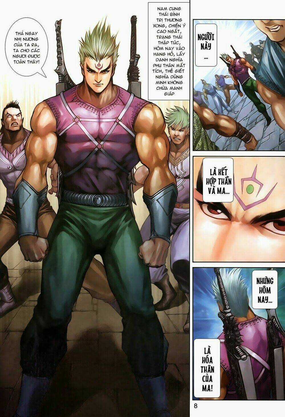 Thần Binh Tiền Truyện 3 - Loạn Thế Anh Hùng Thiên Chapter 10 trang 6