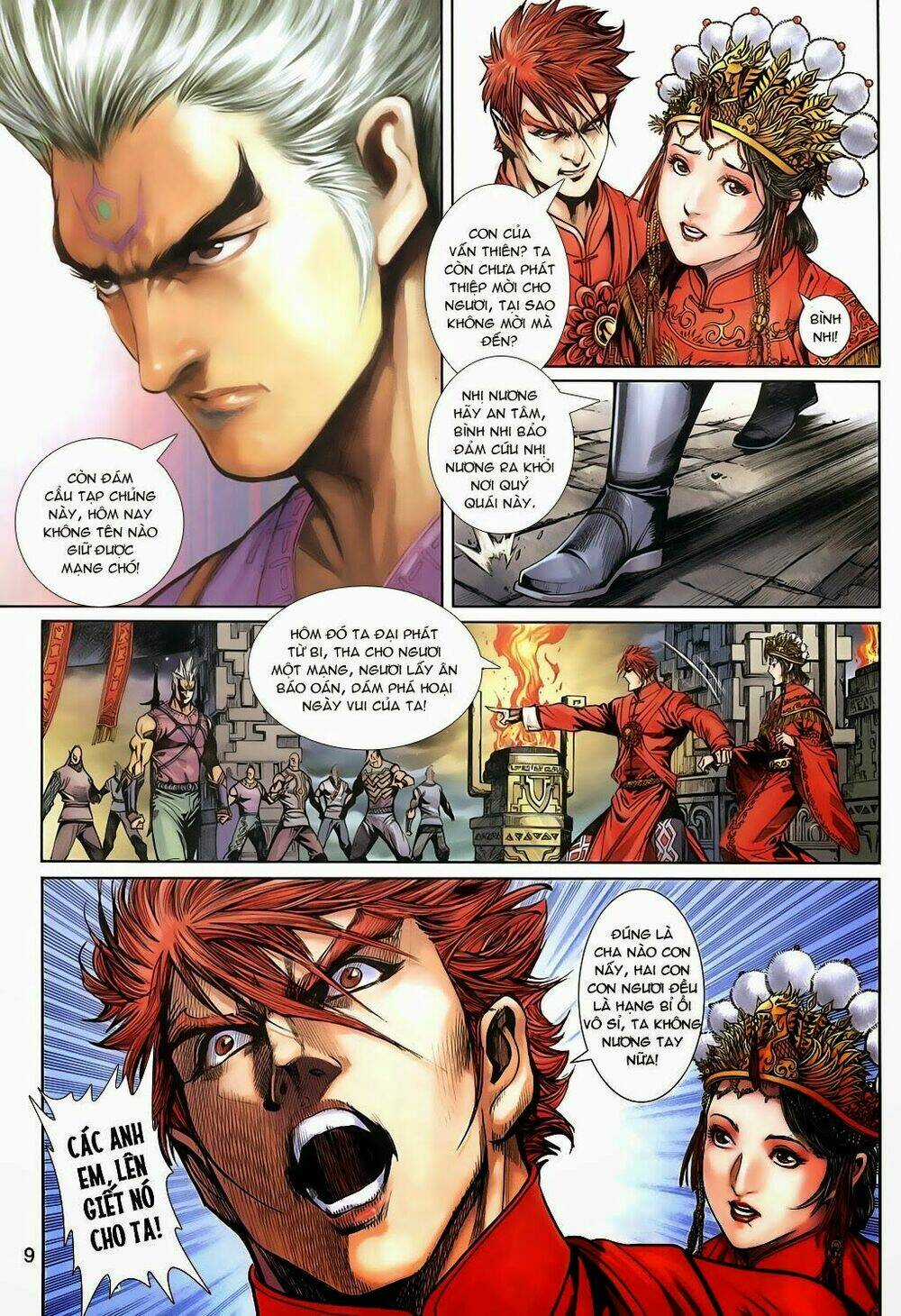 Thần Binh Tiền Truyện 3 - Loạn Thế Anh Hùng Thiên Chapter 10 trang 7