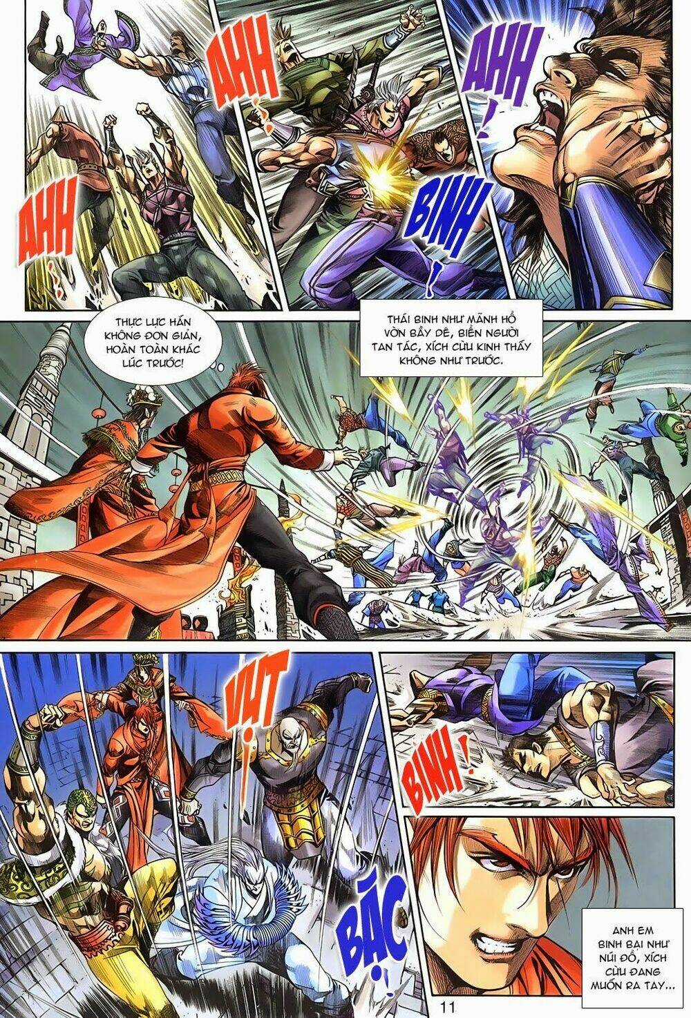Thần Binh Tiền Truyện 3 - Loạn Thế Anh Hùng Thiên Chapter 10 trang 9