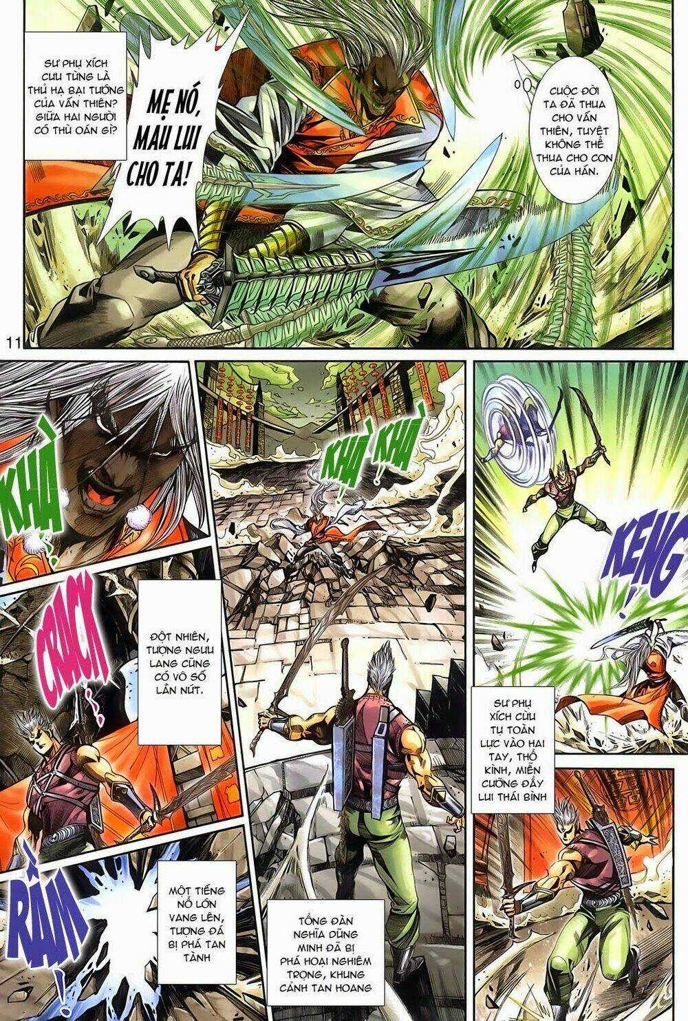 Thần Binh Tiền Truyện 3 - Loạn Thế Anh Hùng Thiên Chapter 11 trang 10