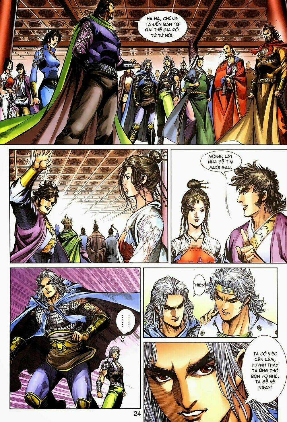 Thần Binh Tiền Truyện 3 - Loạn Thế Anh Hùng Thiên Chapter 11 trang 21