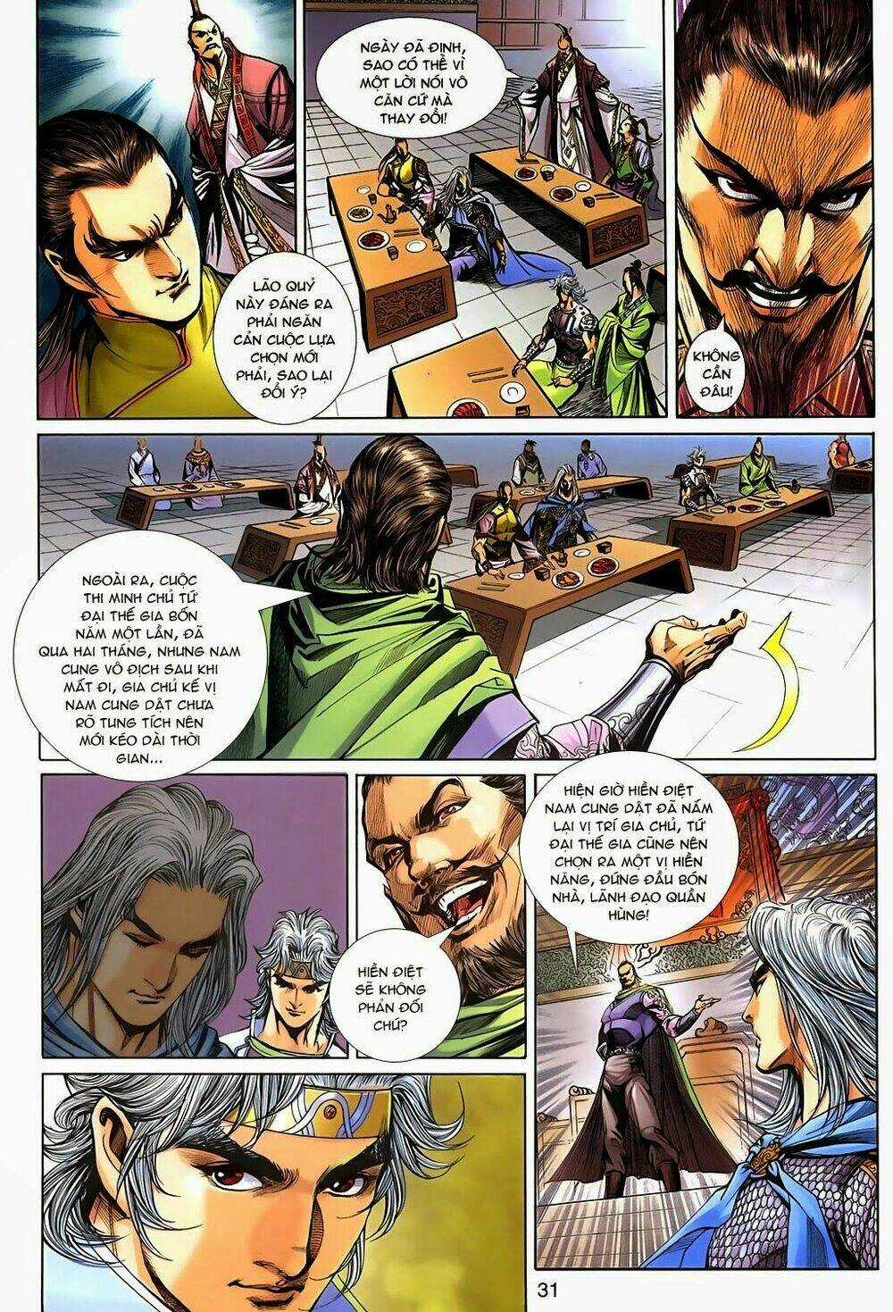 Thần Binh Tiền Truyện 3 - Loạn Thế Anh Hùng Thiên Chapter 11 trang 28