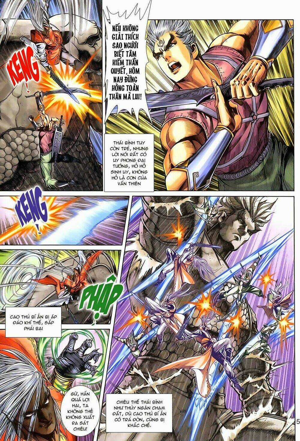 Thần Binh Tiền Truyện 3 - Loạn Thế Anh Hùng Thiên Chapter 11 trang 4