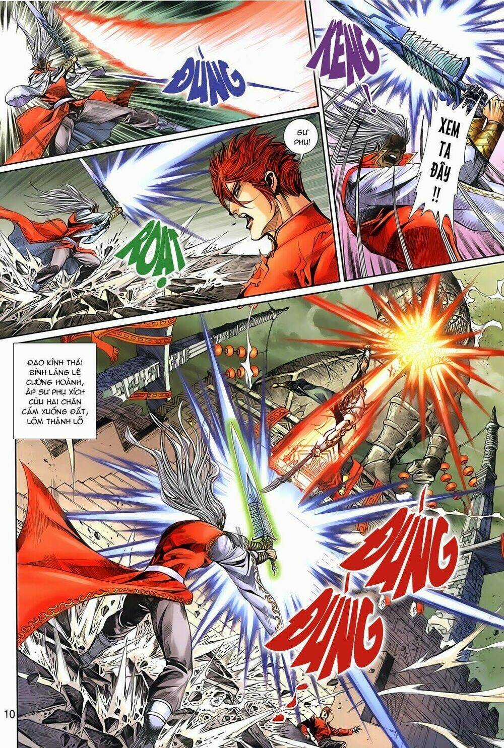 Thần Binh Tiền Truyện 3 - Loạn Thế Anh Hùng Thiên Chapter 11 trang 9