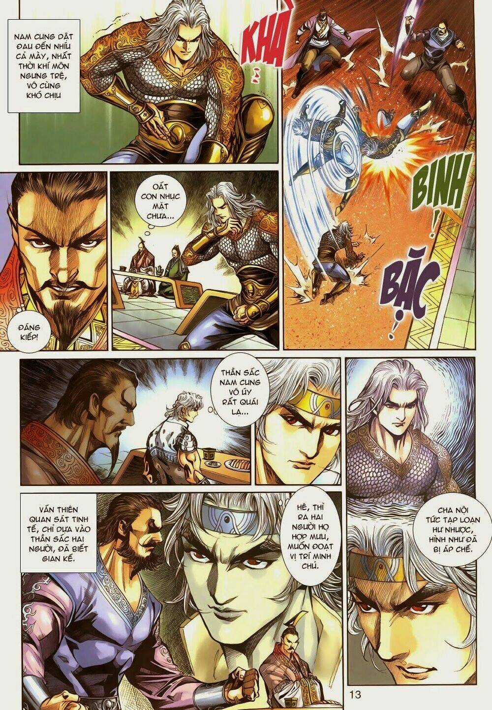 Thần Binh Tiền Truyện 3 - Loạn Thế Anh Hùng Thiên Chapter 12 trang 12