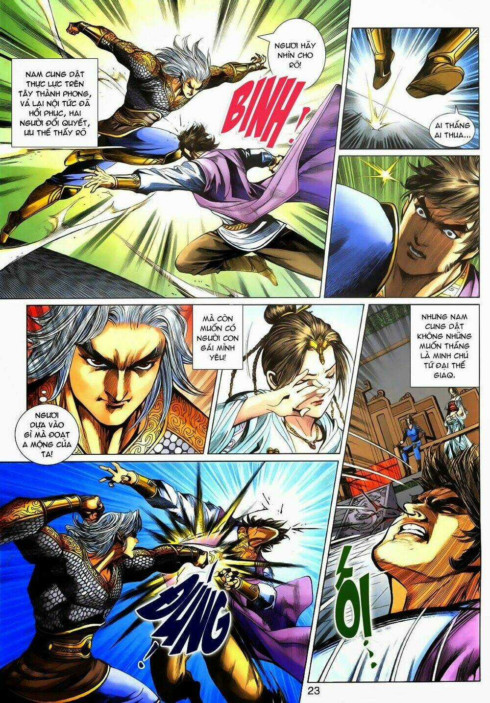 Thần Binh Tiền Truyện 3 - Loạn Thế Anh Hùng Thiên Chapter 12 trang 22