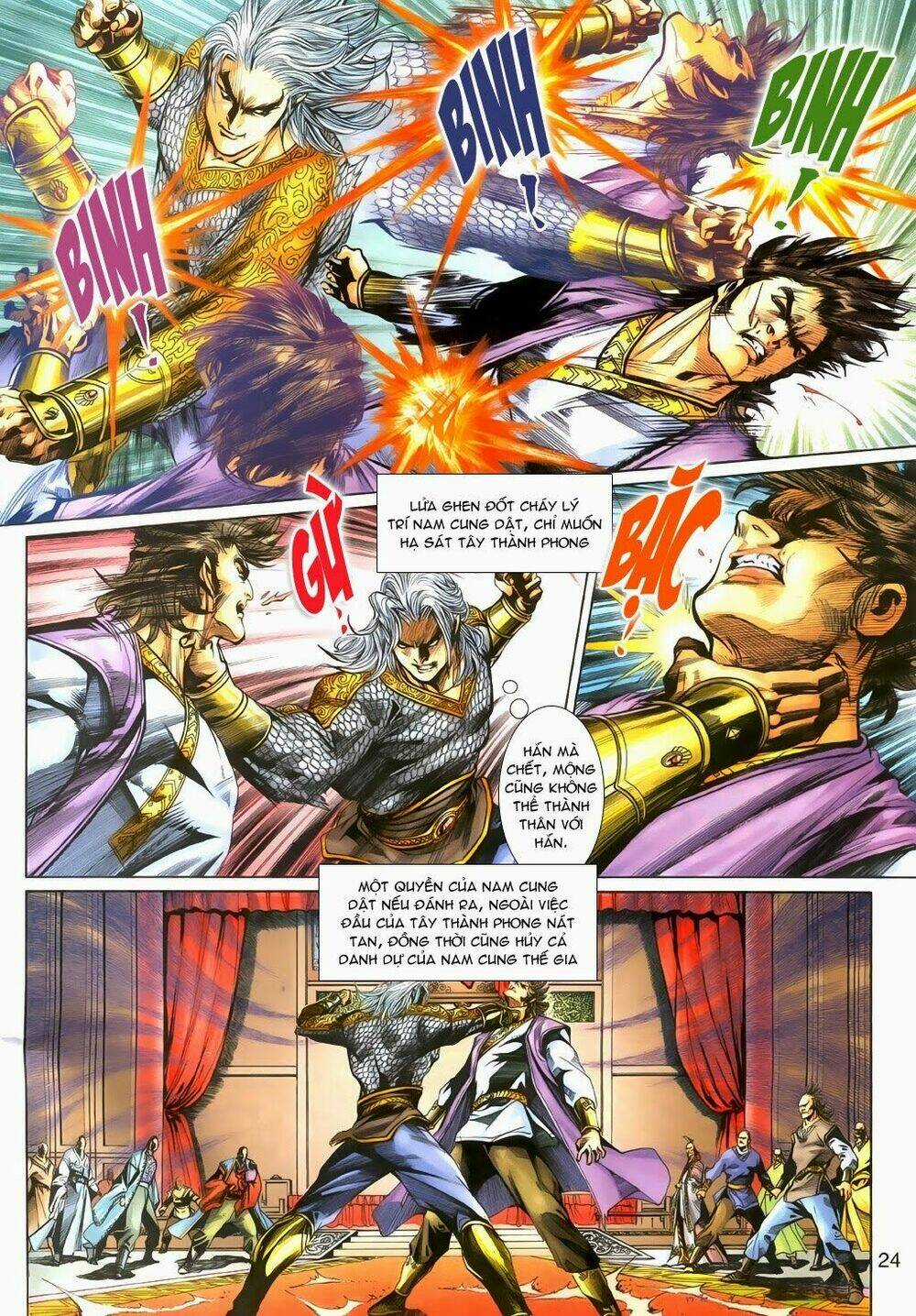 Thần Binh Tiền Truyện 3 - Loạn Thế Anh Hùng Thiên Chapter 12 trang 23