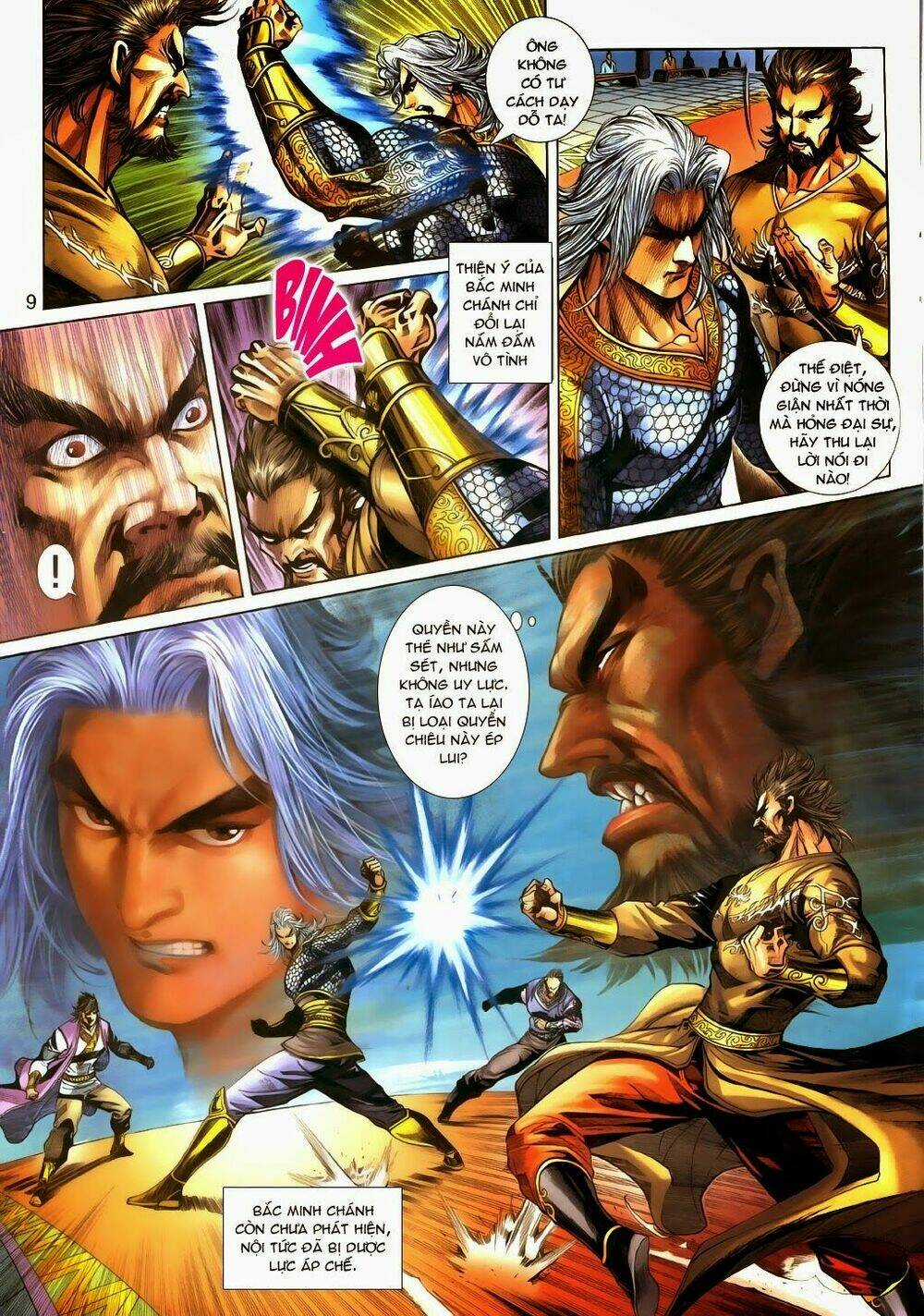 Thần Binh Tiền Truyện 3 - Loạn Thế Anh Hùng Thiên Chapter 12 trang 8