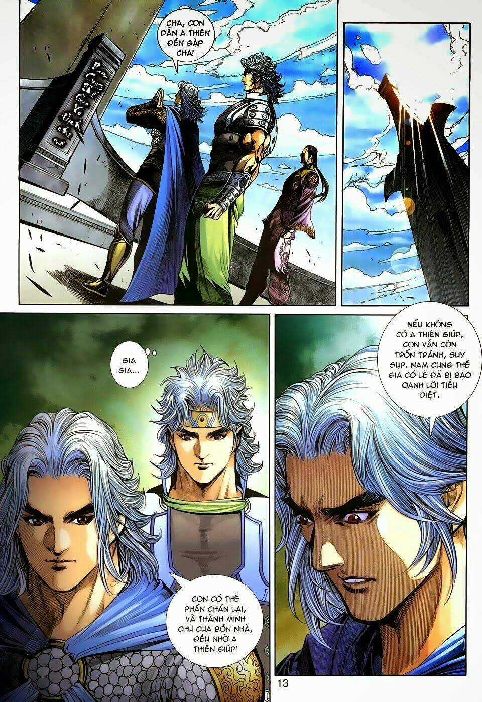 Thần Binh Tiền Truyện 3 - Loạn Thế Anh Hùng Thiên Chapter 13 trang 12