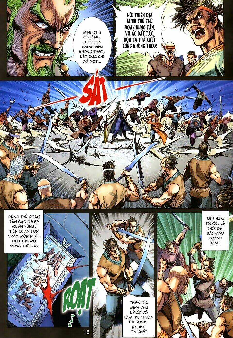 Thần Binh Tiền Truyện 3 - Loạn Thế Anh Hùng Thiên Chapter 13 trang 17