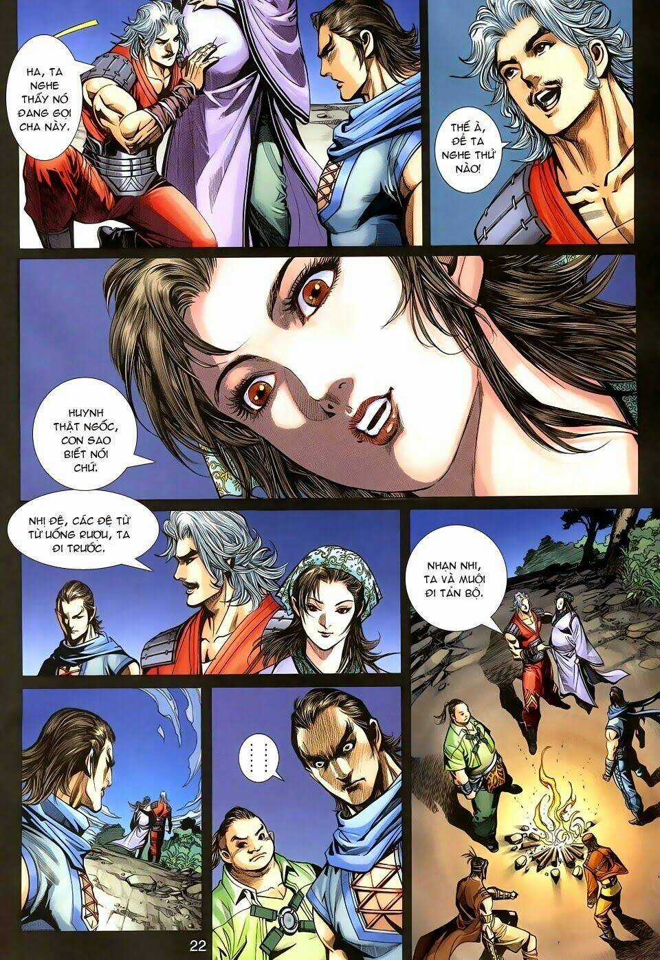 Thần Binh Tiền Truyện 3 - Loạn Thế Anh Hùng Thiên Chapter 13 trang 21