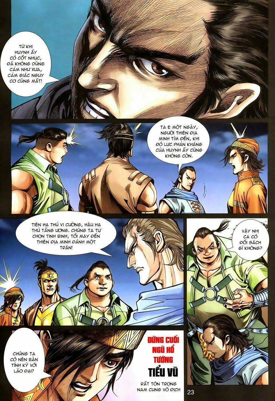 Thần Binh Tiền Truyện 3 - Loạn Thế Anh Hùng Thiên Chapter 13 trang 22