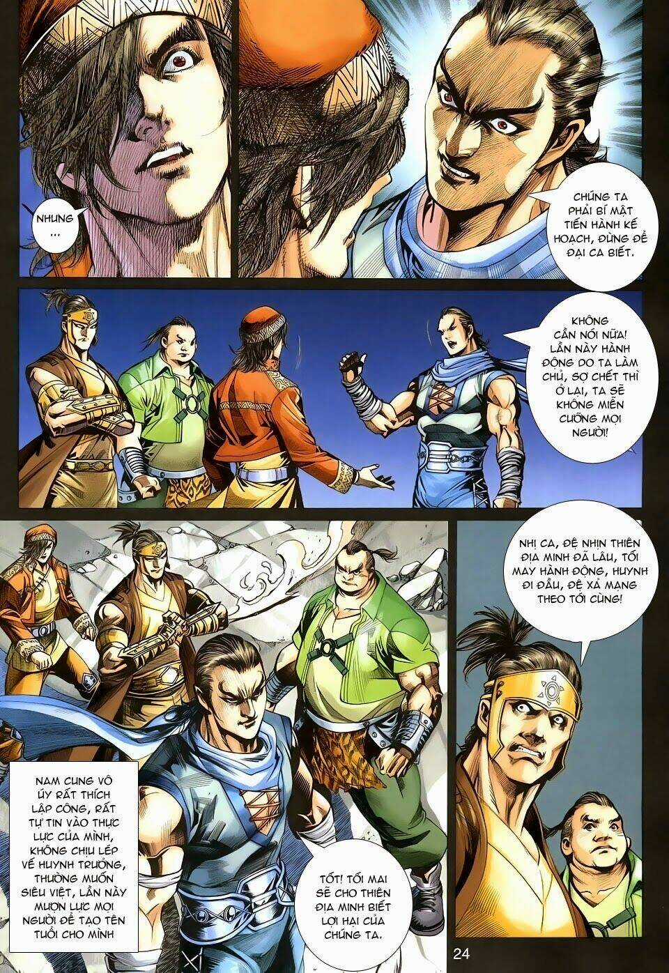 Thần Binh Tiền Truyện 3 - Loạn Thế Anh Hùng Thiên Chapter 13 trang 23