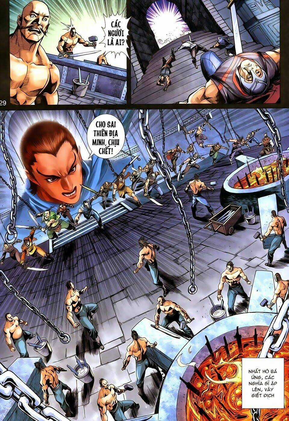 Thần Binh Tiền Truyện 3 - Loạn Thế Anh Hùng Thiên Chapter 13 trang 28