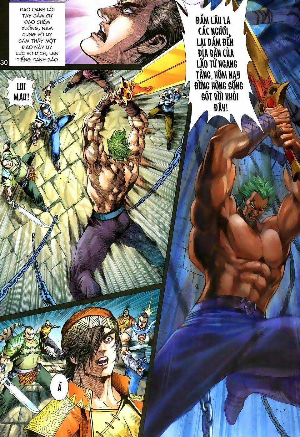 Thần Binh Tiền Truyện 3 - Loạn Thế Anh Hùng Thiên Chapter 13 trang 29