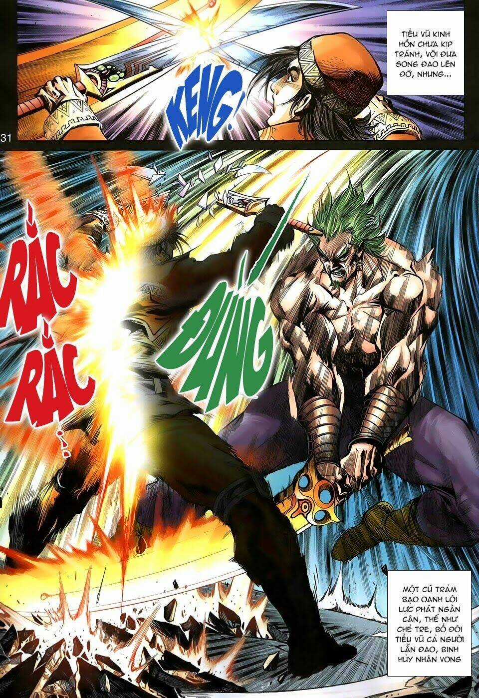 Thần Binh Tiền Truyện 3 - Loạn Thế Anh Hùng Thiên Chapter 13 trang 30