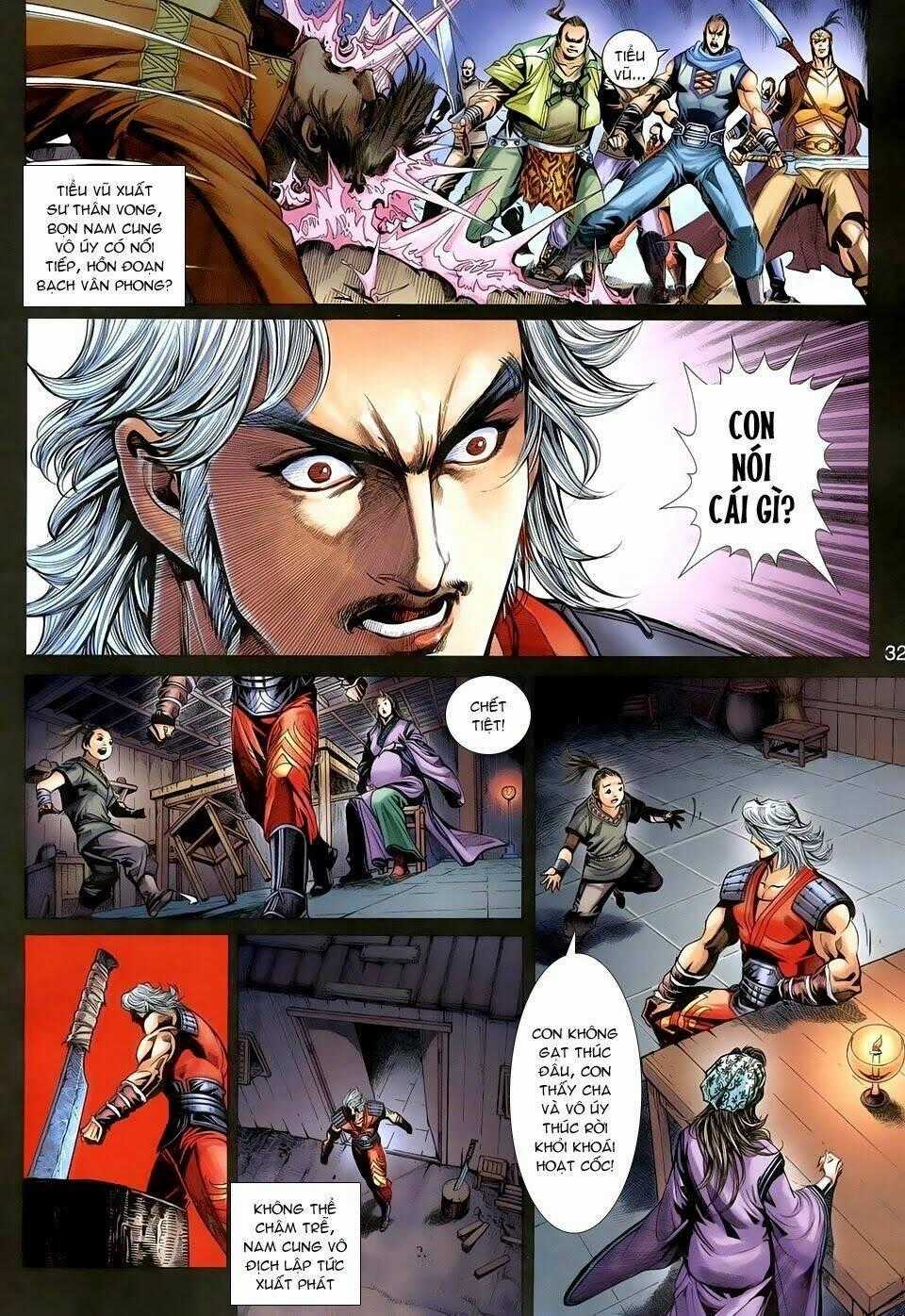 Thần Binh Tiền Truyện 3 - Loạn Thế Anh Hùng Thiên Chapter 13 trang 31