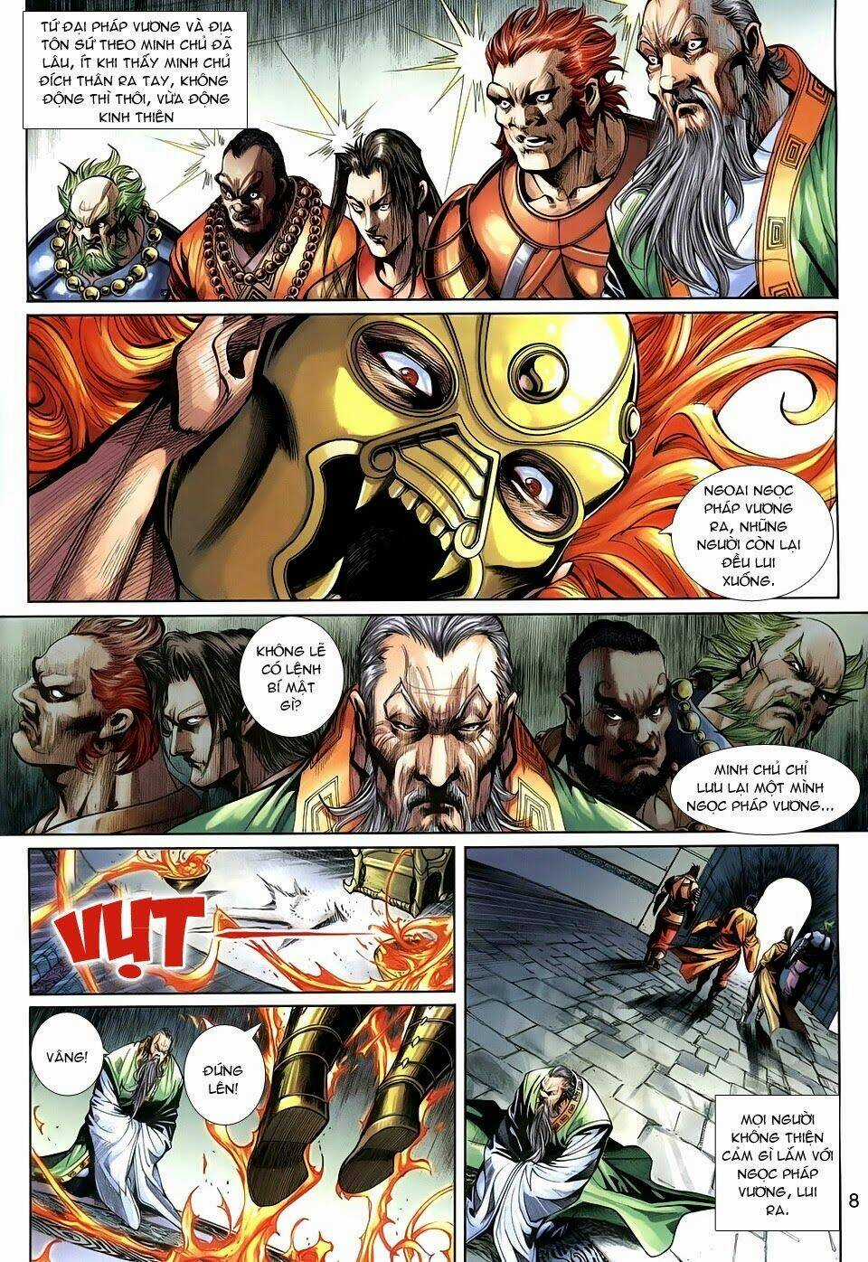 Thần Binh Tiền Truyện 3 - Loạn Thế Anh Hùng Thiên Chapter 13 trang 7