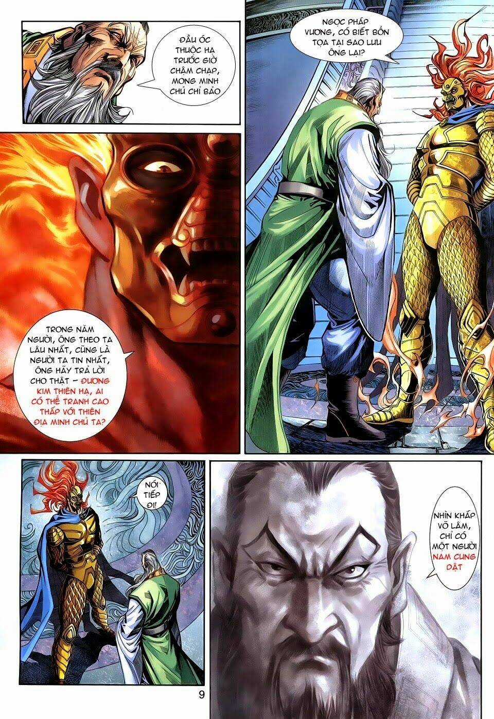 Thần Binh Tiền Truyện 3 - Loạn Thế Anh Hùng Thiên Chapter 13 trang 8