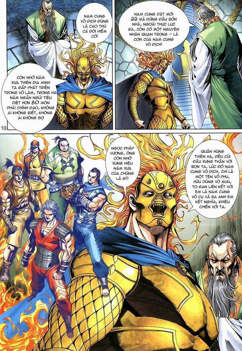 Thần Binh Tiền Truyện 3 - Loạn Thế Anh Hùng Thiên Chapter 13 trang 9