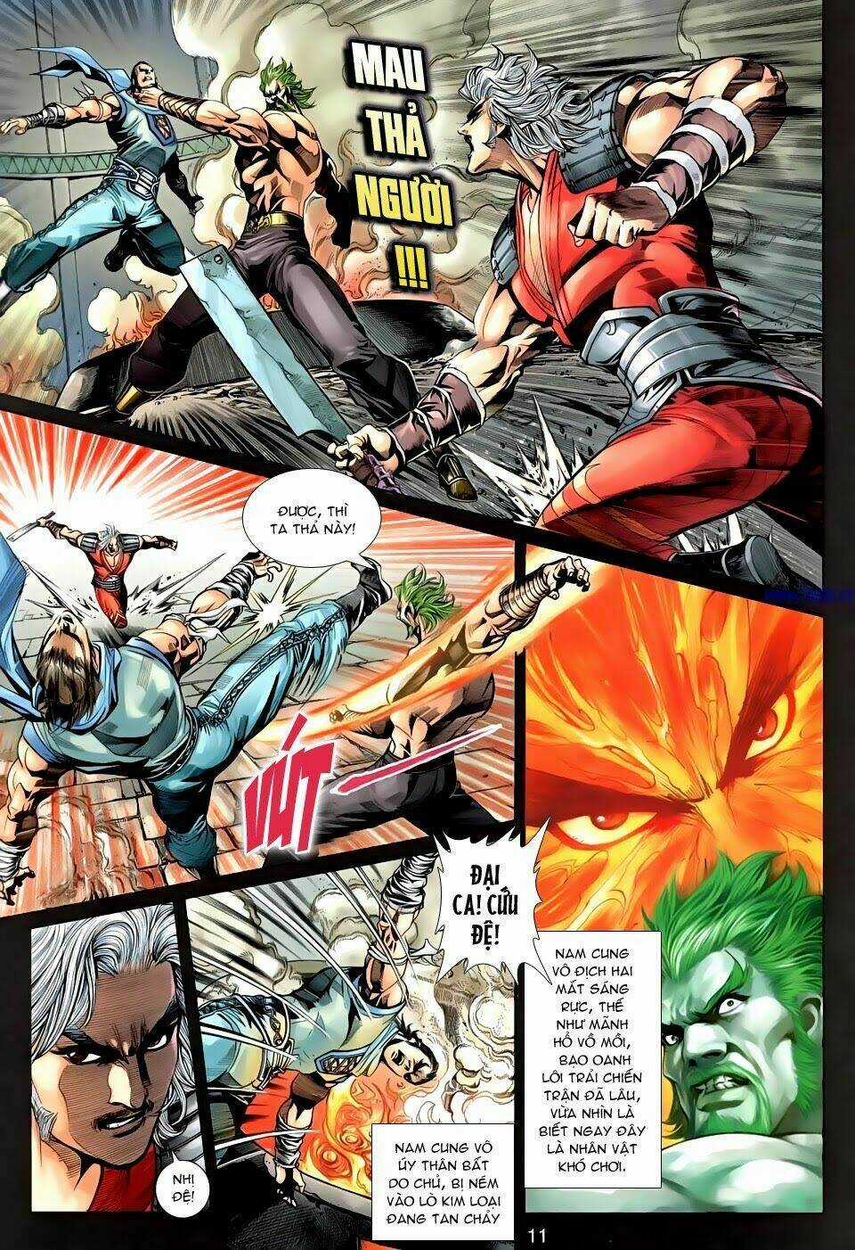 Thần Binh Tiền Truyện 3 - Loạn Thế Anh Hùng Thiên Chapter 14 trang 10