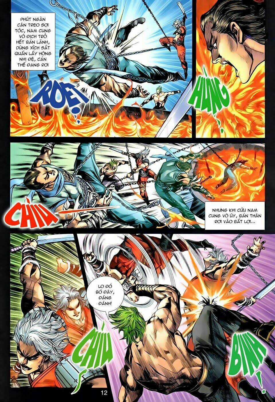 Thần Binh Tiền Truyện 3 - Loạn Thế Anh Hùng Thiên Chapter 14 trang 11