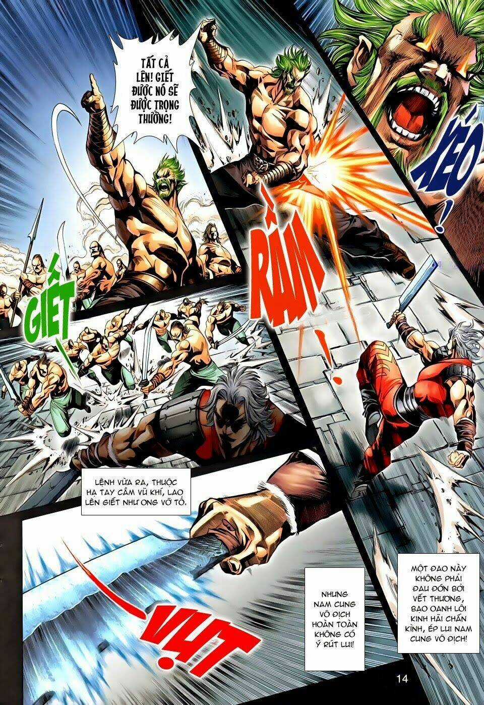 Thần Binh Tiền Truyện 3 - Loạn Thế Anh Hùng Thiên Chapter 14 trang 13