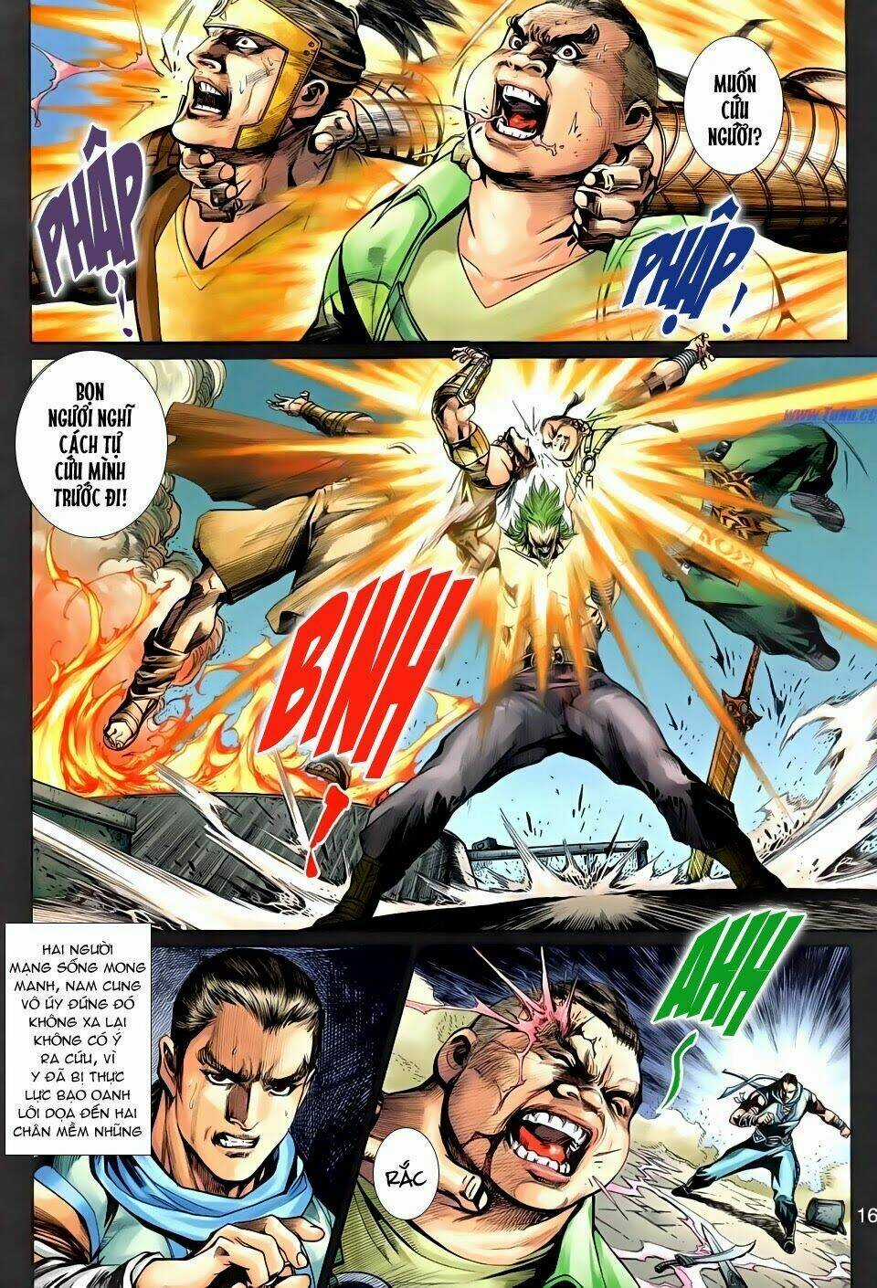 Thần Binh Tiền Truyện 3 - Loạn Thế Anh Hùng Thiên Chapter 14 trang 15