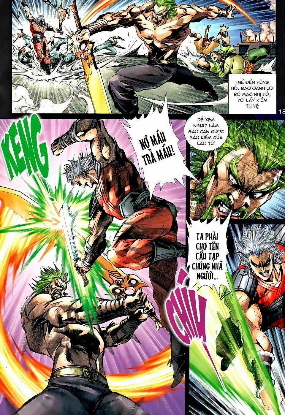 Thần Binh Tiền Truyện 3 - Loạn Thế Anh Hùng Thiên Chapter 14 trang 17