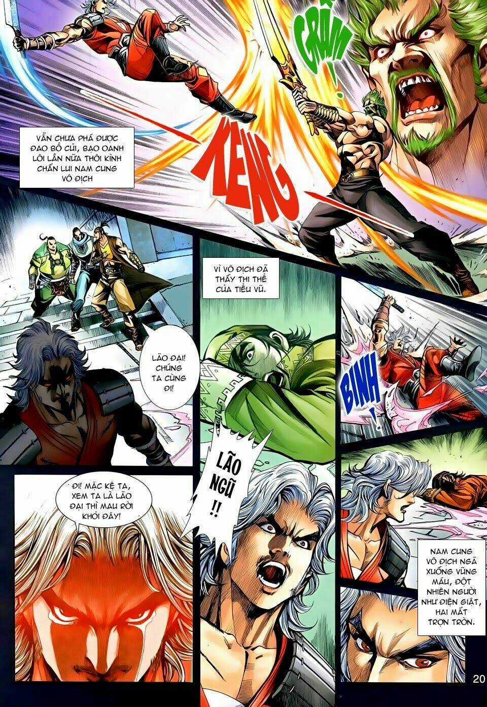 Thần Binh Tiền Truyện 3 - Loạn Thế Anh Hùng Thiên Chapter 14 trang 19