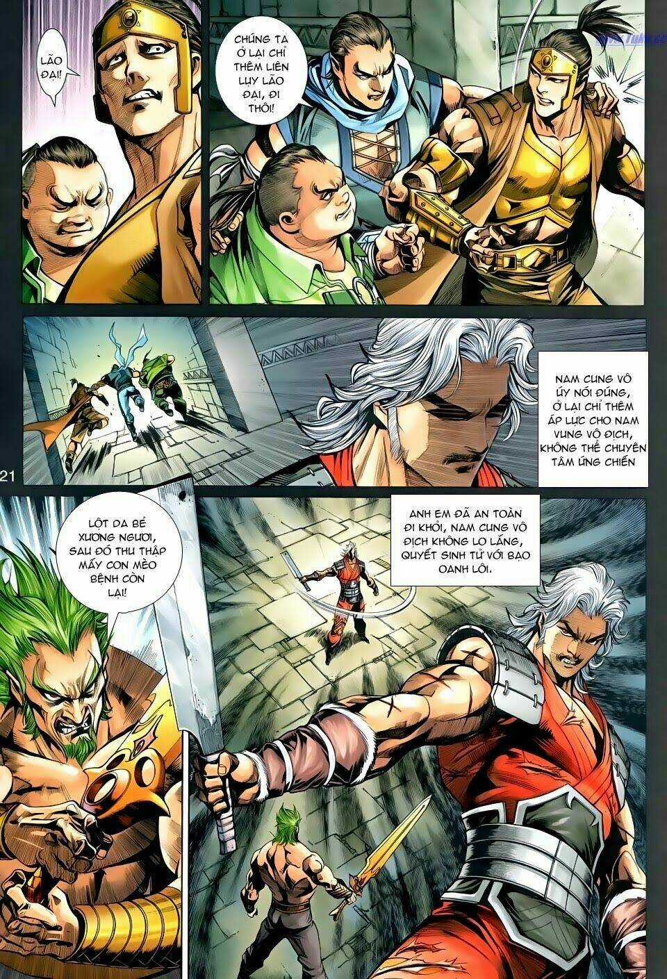 Thần Binh Tiền Truyện 3 - Loạn Thế Anh Hùng Thiên Chapter 14 trang 20