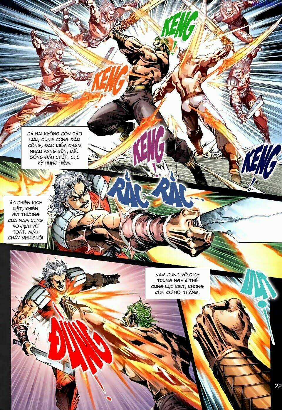 Thần Binh Tiền Truyện 3 - Loạn Thế Anh Hùng Thiên Chapter 14 trang 21