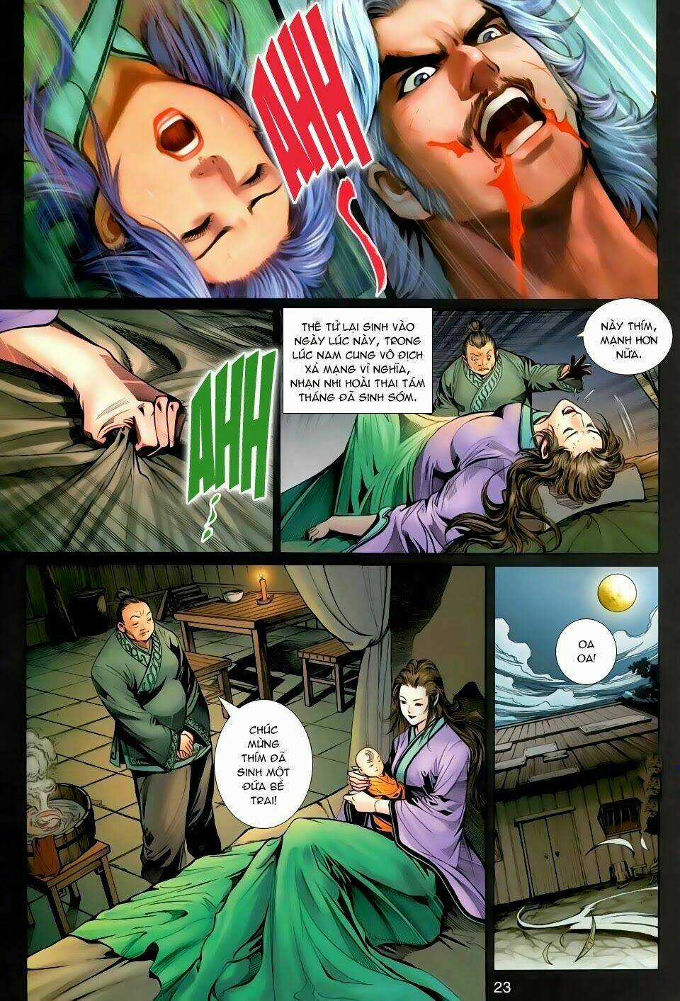 Thần Binh Tiền Truyện 3 - Loạn Thế Anh Hùng Thiên Chapter 14 trang 22