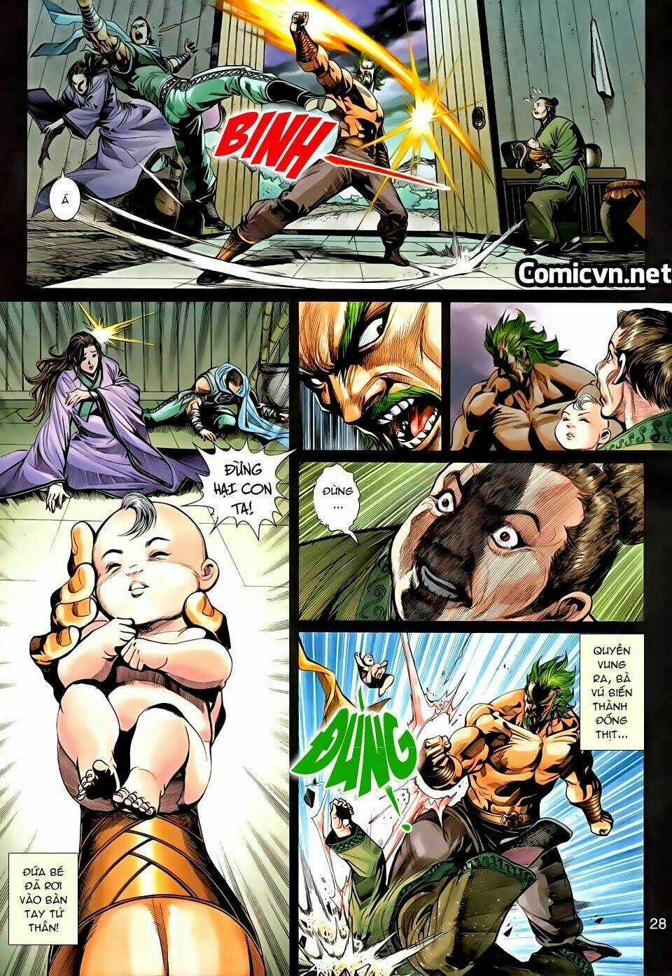 Thần Binh Tiền Truyện 3 - Loạn Thế Anh Hùng Thiên Chapter 14 trang 27