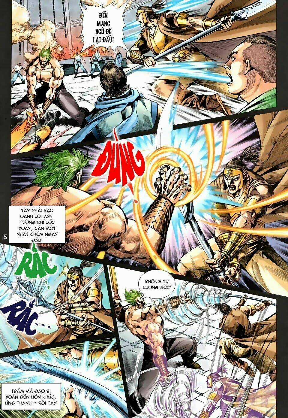 Thần Binh Tiền Truyện 3 - Loạn Thế Anh Hùng Thiên Chapter 14 trang 4