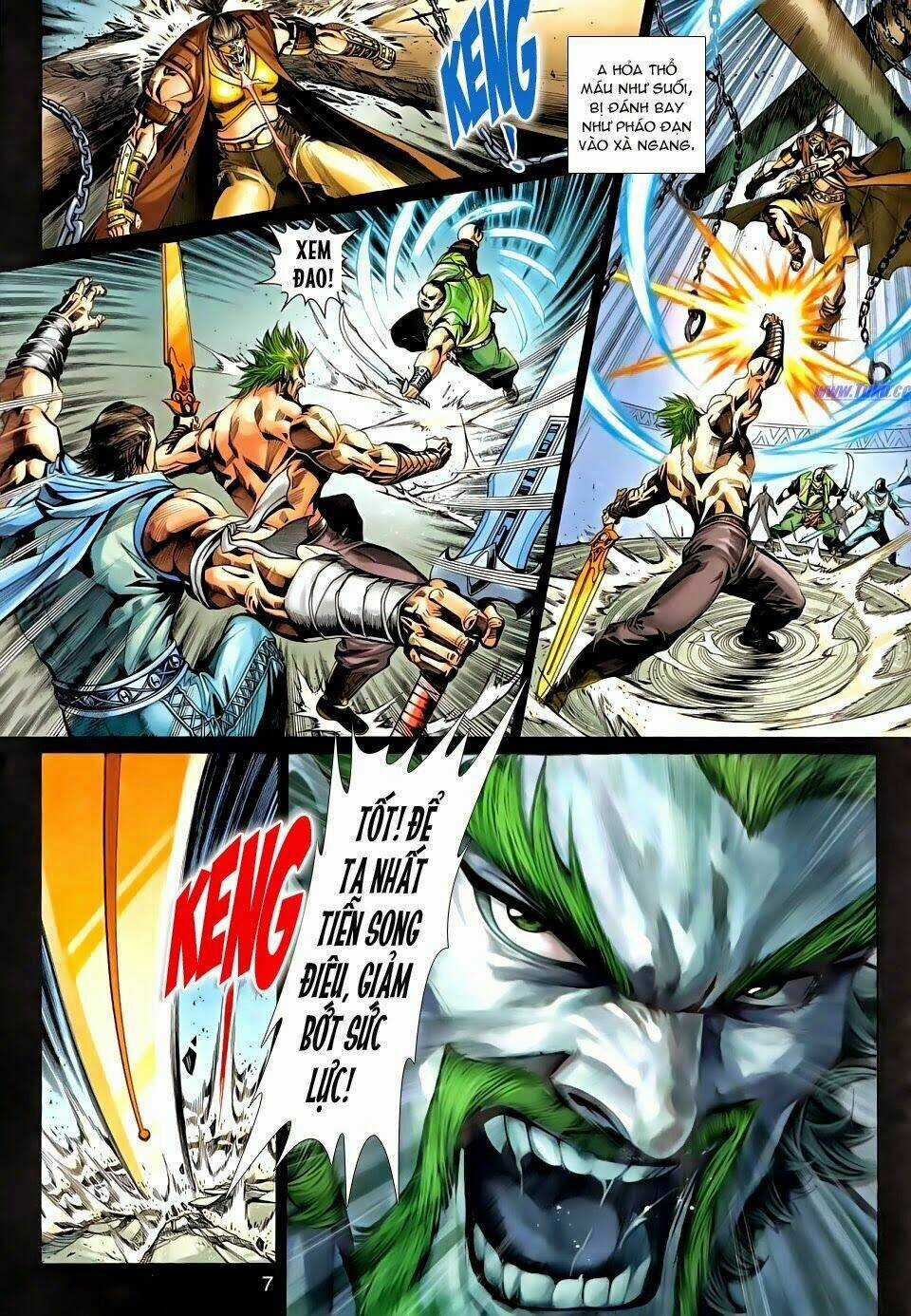 Thần Binh Tiền Truyện 3 - Loạn Thế Anh Hùng Thiên Chapter 14 trang 6