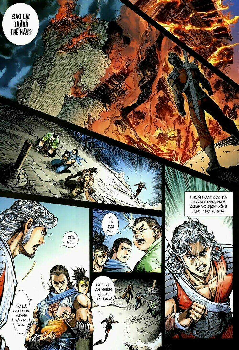 Thần Binh Tiền Truyện 3 - Loạn Thế Anh Hùng Thiên Chapter 15 trang 10